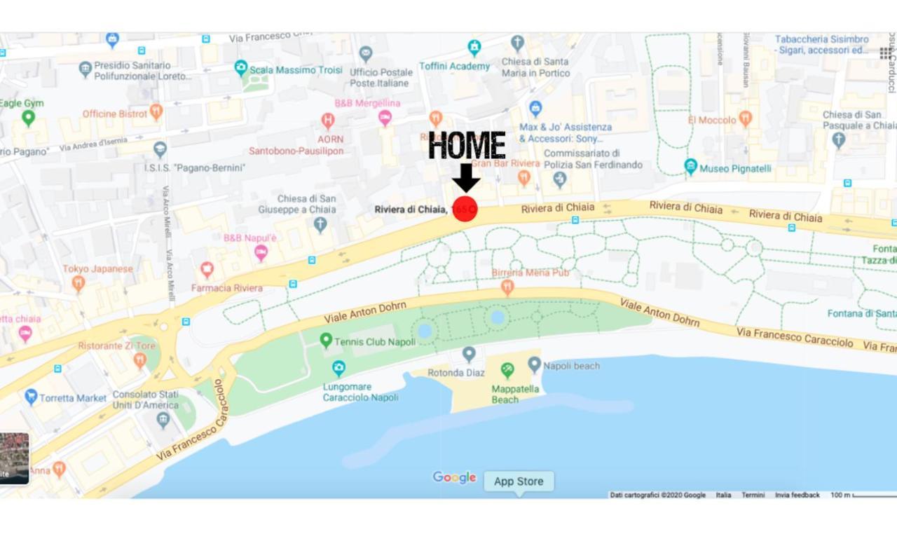 Chiaia Premium Flat, Naples Center, Near Seaside Apartman Kültér fotó